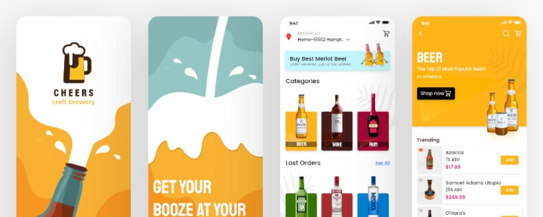 On-demand Alcohol Delivery App